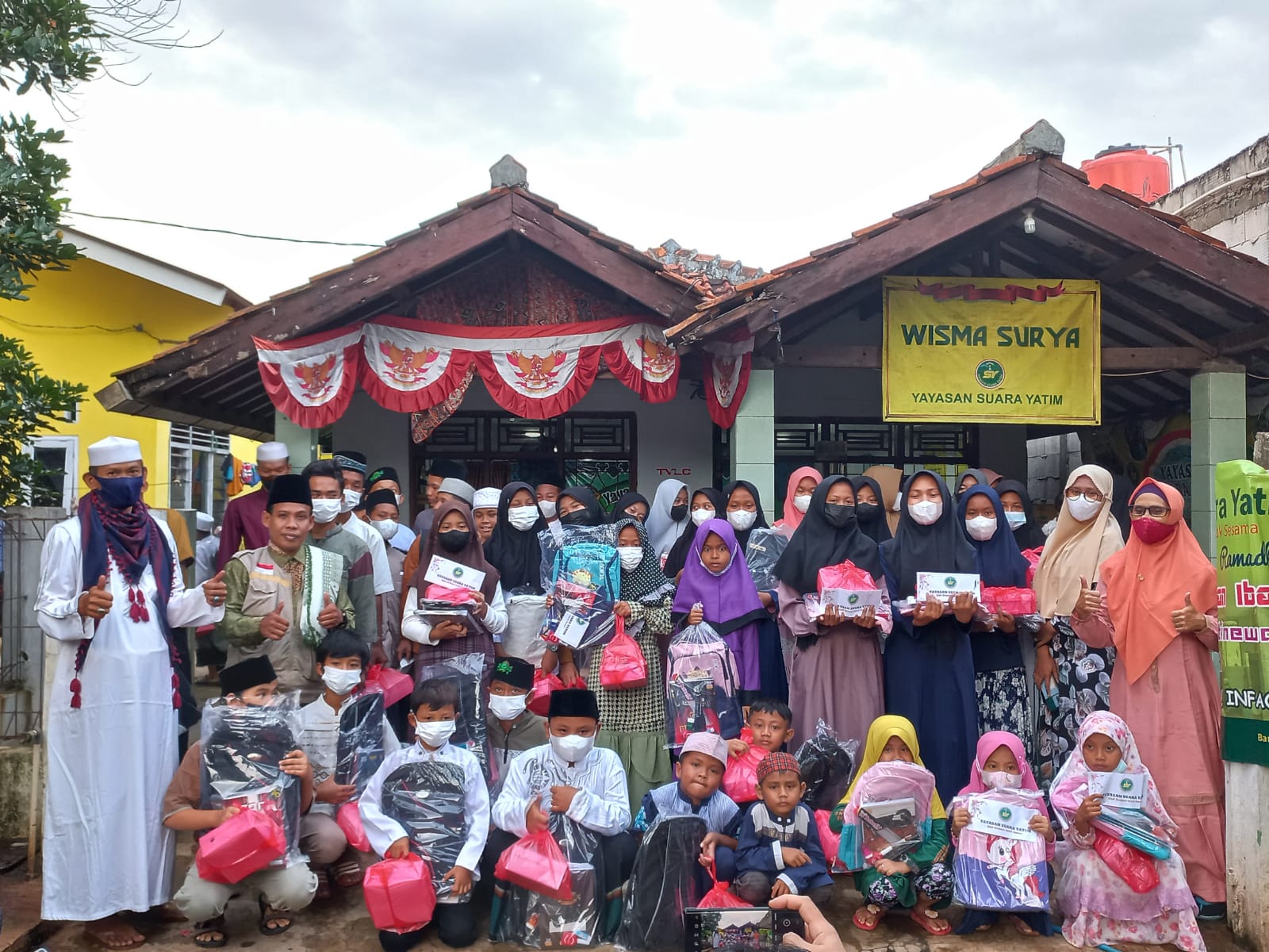 wakaf tunai asrama yayasan suara yatim